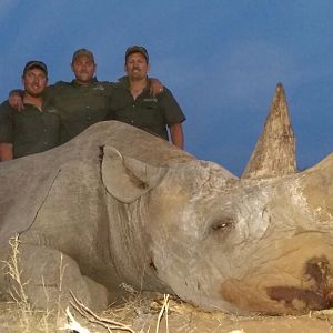 Hunt White Rhino in Namibia