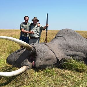 Hunt Elephant in Namibia