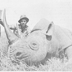 Rhino Hunting Kenya 1975