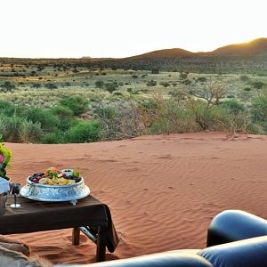 Sundowner in South Africa