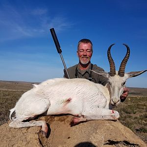 South Africa Hunt White Springbok