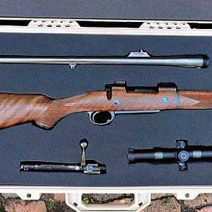 404 Jeffery takedown Rifle on a M98 action