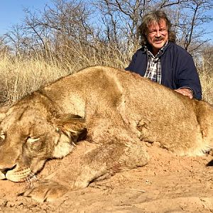 Lioness Hunt South Africa