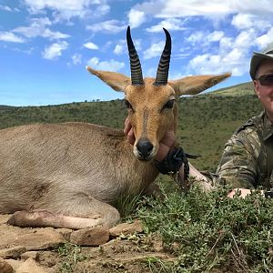 Hunt Mountain Reedbuck in South Africa