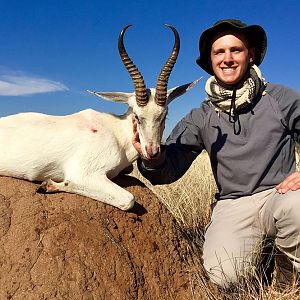 Hunting White Springbok in South Africa