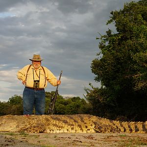 Hunt Crocodile in Tanzania