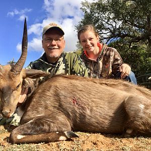 Bushbuck with JKO Hunting Safaris