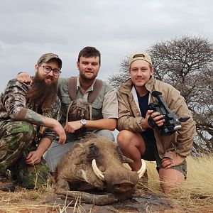 South Africa Hunting Warthog