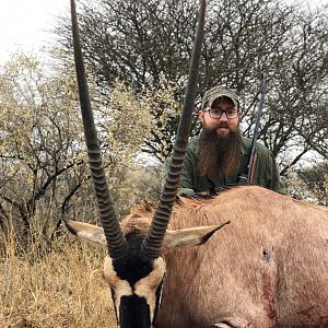 Hunting Gemsbok in South Africa