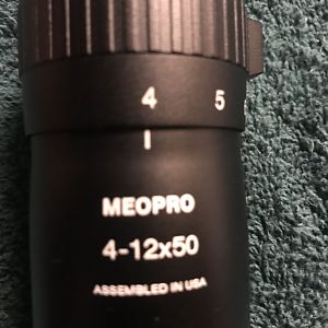 Meopta MeoPro 4-12x50 Plex Riflescope