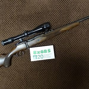 Mannlicher-Schoenauer and the 8x68S cartridge