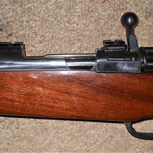 Siamese Mauser Rifle rebarreled to 45-70