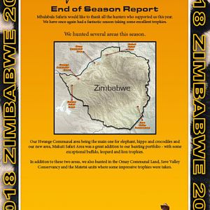 Mbalabala Safaris End Of Season Hunt Report 2018 (1)