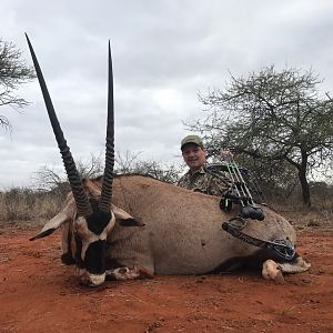 Bow Hunting Gemsbok in South Africa