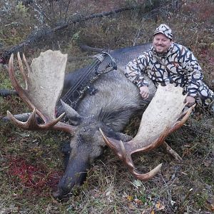 Moose Bow Hunting Alaska Canada