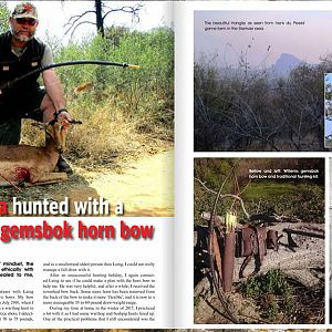 Primitive Bow Hunting Impala Article