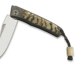 Arno Bernard Knife - Sheep Horn Rinkhals Slip Joint Folder