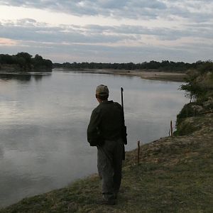 Overlooking the river