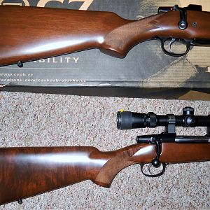 CZ550 Safari Magnum .375 H&H & 6.5x55 Rifles