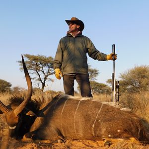 Hunting Nyala in Namibia