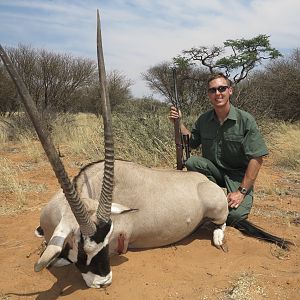 Hunt Gemsbok in Namibia