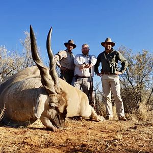 Hunting Eland in Namibia