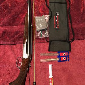 470NE Double Rifle & African Sporting Creations Cleaning Kit