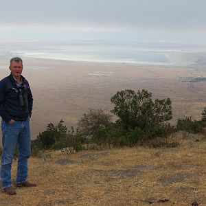 Overlooking the Ngorongoro Crater Tanzania