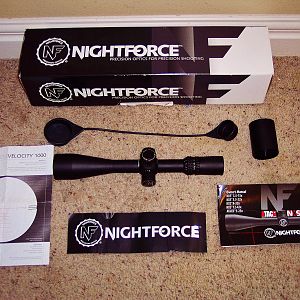 Nightforce NXS 3.5-15x50 F1 Riflescope