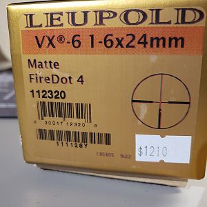 Leupold VX6,1-6 Riflescope