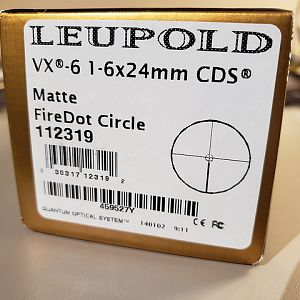 Leupold VX6,1-6 Riflescope