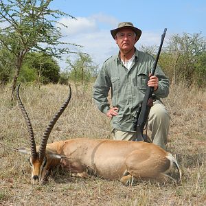 Grant's Gazelle and my father Masailand