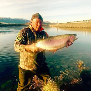 New Zealand Fly Fishing Rainbow Trout