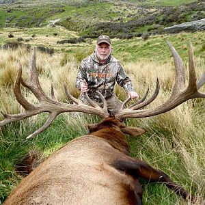 Hunt 469" Inch Elk in New Zealand