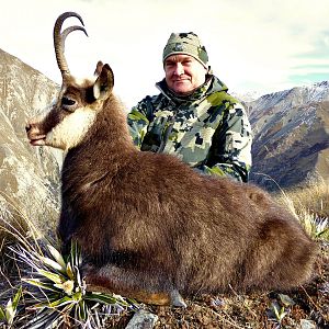 Hunt Alpine Chamois in New Zealand