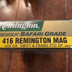 Remington 400gr Swift A-Frame PTD Soft points