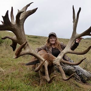 Hunt 423" Inch Red Stag in New Zealand