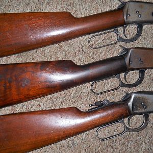 Winchester 1894 lever action carbines