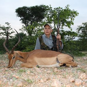My Father with Impala South Africa