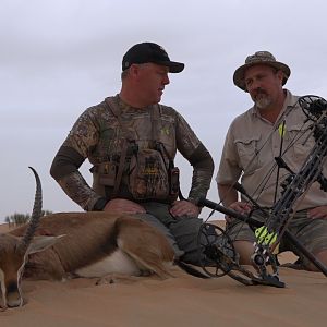Bow Hunting Mountain Gazelle in United Arab Emirates
