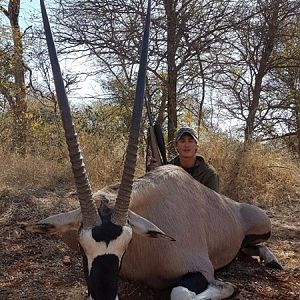 Hunting Gemsbok in South Africa