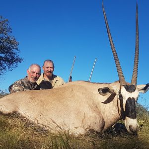 South Africa Hunting Gemsbok