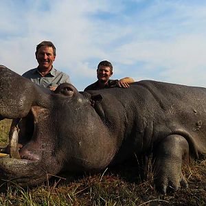 Hippo Hunting Namibia