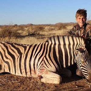 Burchell's Plain Zebra Hunt Namibia