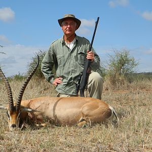 My Father and Grant's Gazelle from legendary Masailand