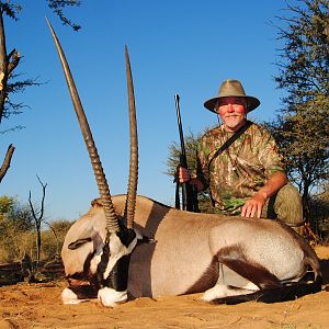 Hunt Gemsbok in South Africa