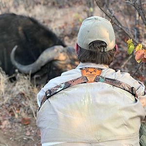 Hunting Cape Buffalo in Mozmbique
