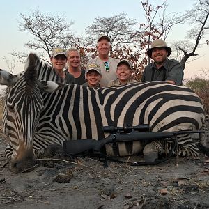Hunt Chapman's Zebra in Namibia