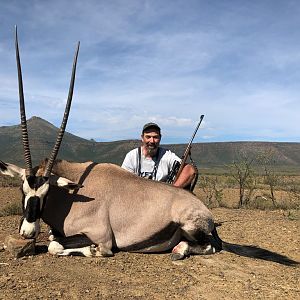 Hunting Gemsbok in South Africa