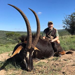 South Africa Hunt 40” Inch Sable Antelope